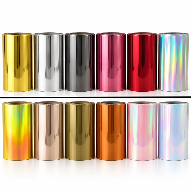 0.5 mm Metallic Hologram Heat Transfer Vinyl — product photo